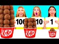 100個重ねフードチャレンジ | 面白いチャレンジ
