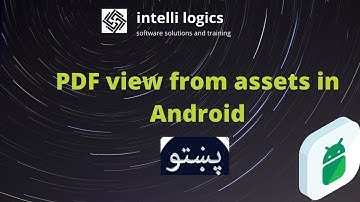5. pdf view from assets in Android - Pashto