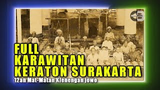 GENDING KLASIK MATARAMAN || KARAWITAN KERATON SURAKARTA || MUSTIKERAT Gd MAYANG JAMBE