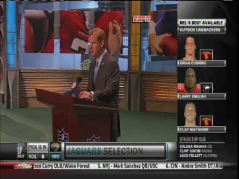 Eugene Monroe - 2009 NFL Draft / 2009 NFL Combine