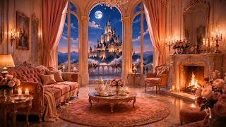 Fairytale Ambience | Royal Sitting Room 🌙 Cozy Castle