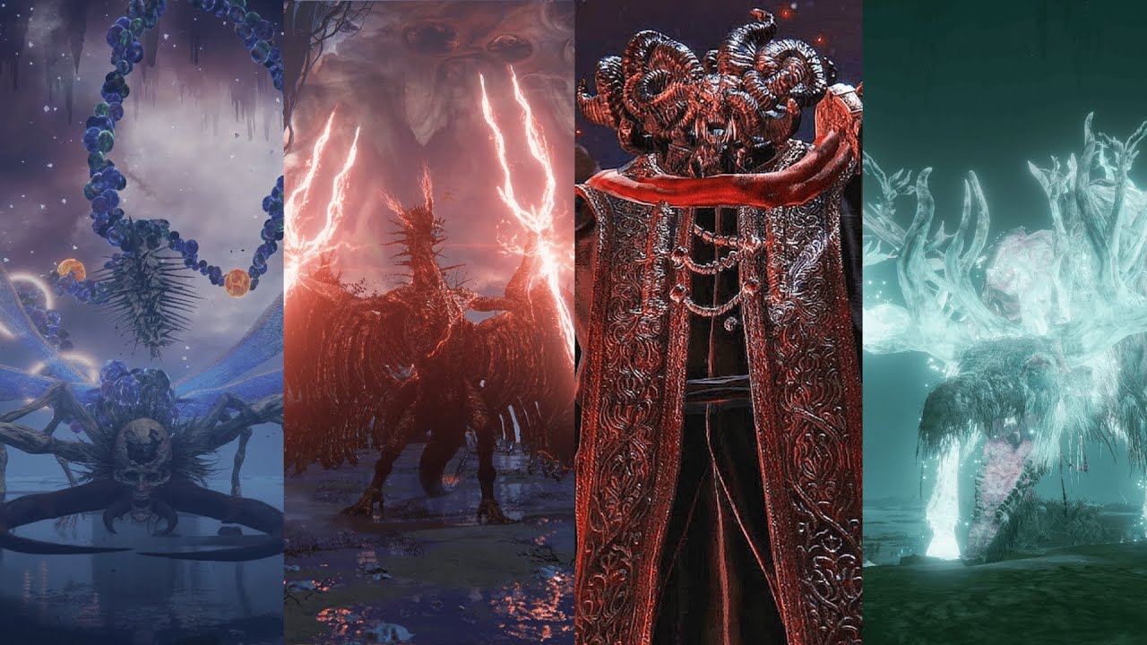 Elden Ring - All Bosses | Underground (Main, Optional, Secret Bosses ...