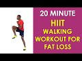 20 Minute HIIT Walking Workout for Fat Loss | Low Impact Workout for Beginners