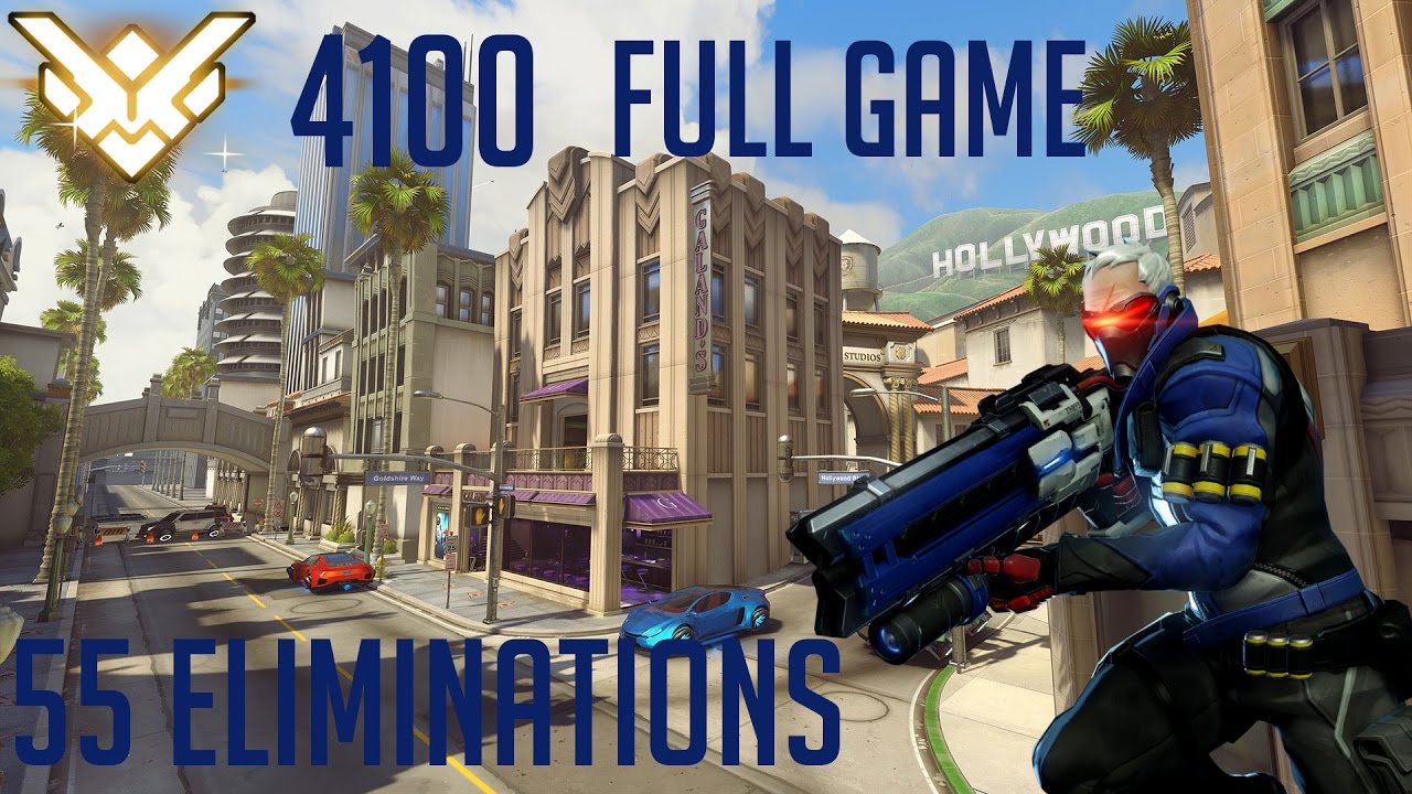Soldier:76  Grandmaster Full Game [55 Eliminations]