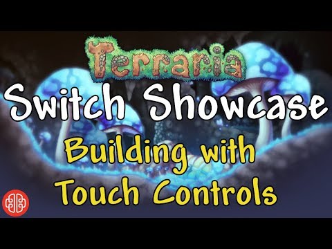 Terraria Switch Touch Controls & Build Showcase - video from Pipeworks