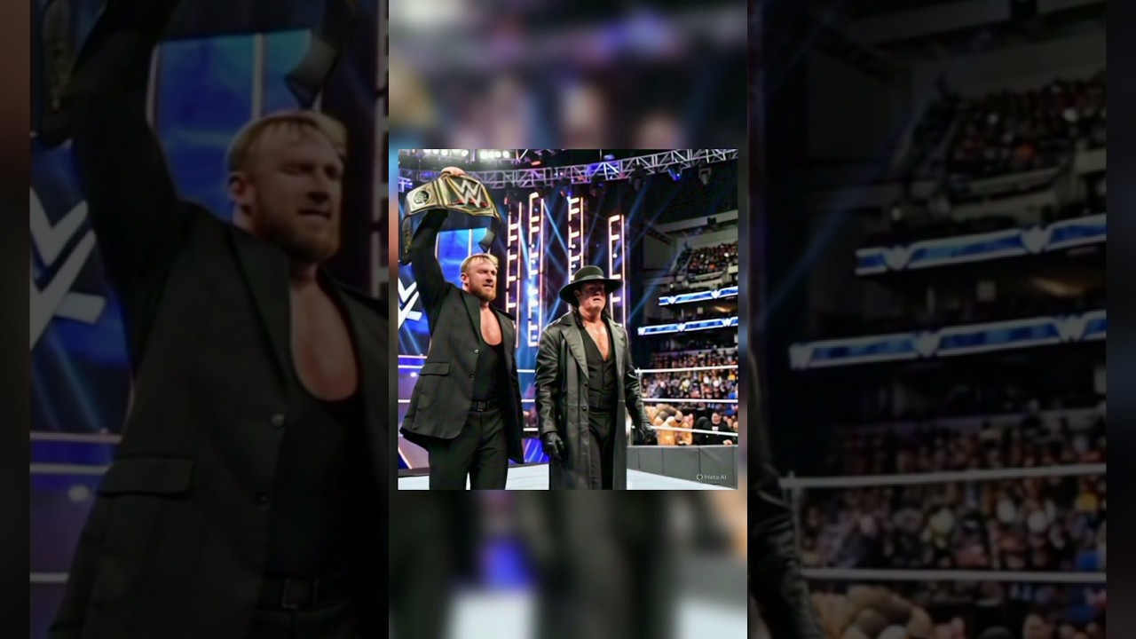undertaker entry with son😈😨😱 