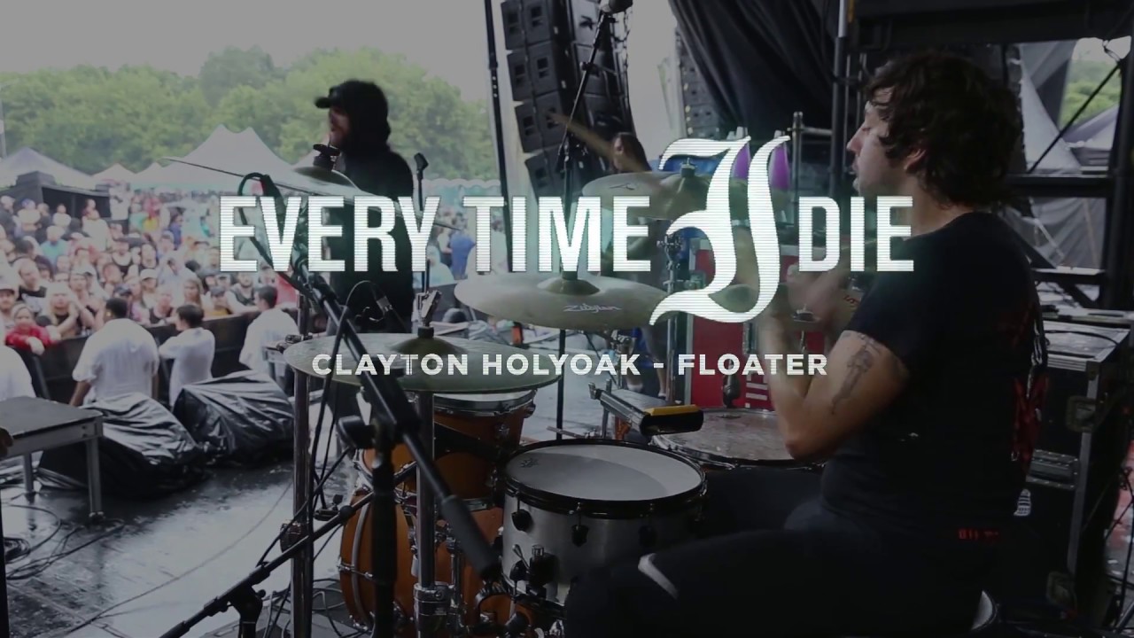 Every Time I Die Floater Goose Holyoak Drum Cam Van s Warped Tour 