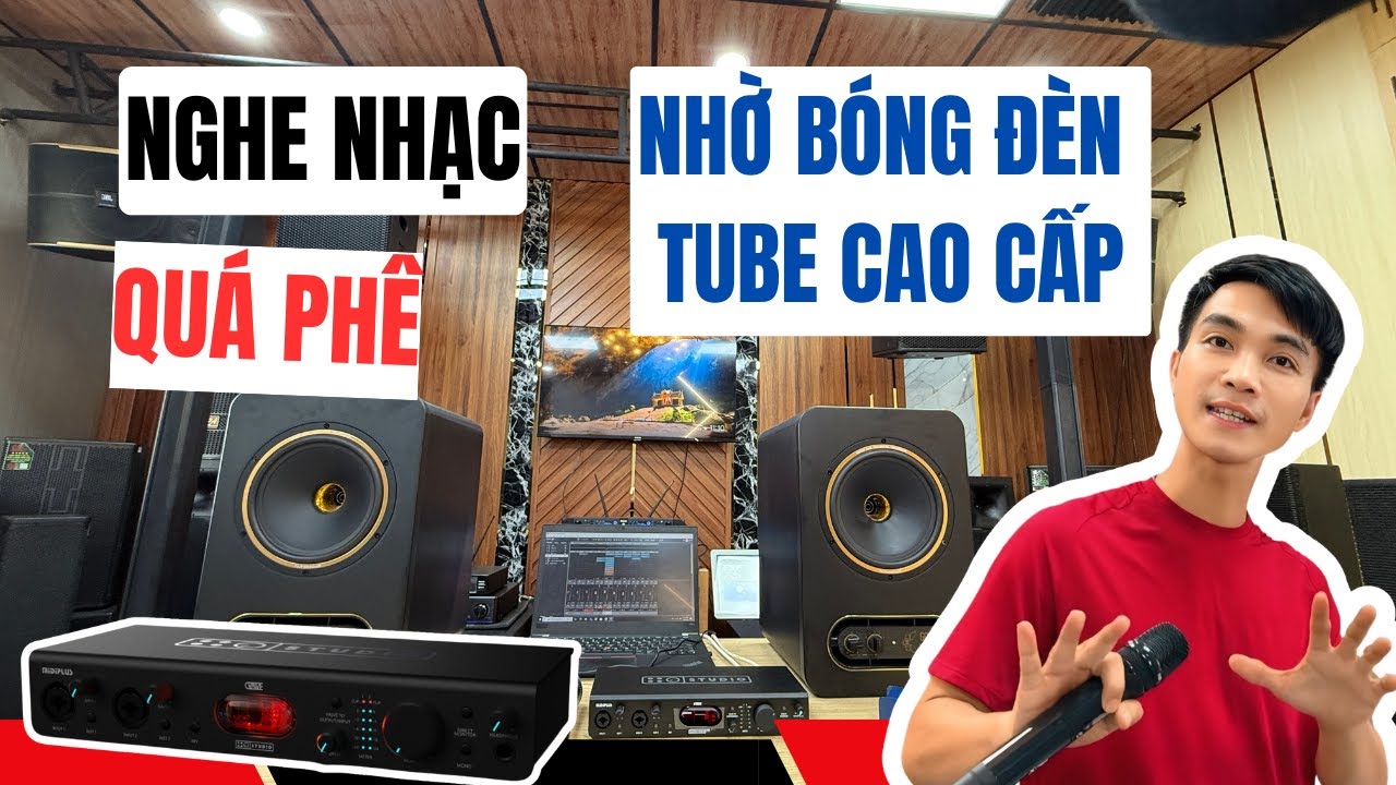Chơi Nhạc Lossless Với Midiplus Studio Valve – Nghe Là Ghiền
