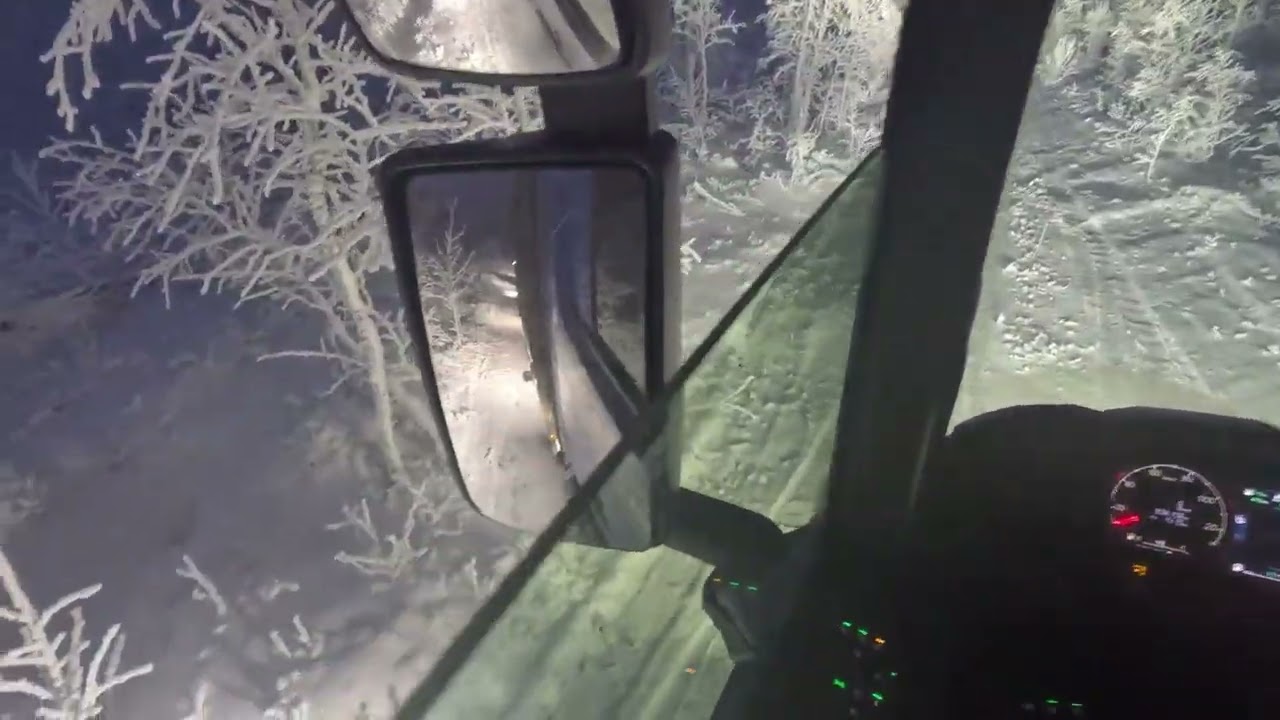 Talvitiellä hortoilua