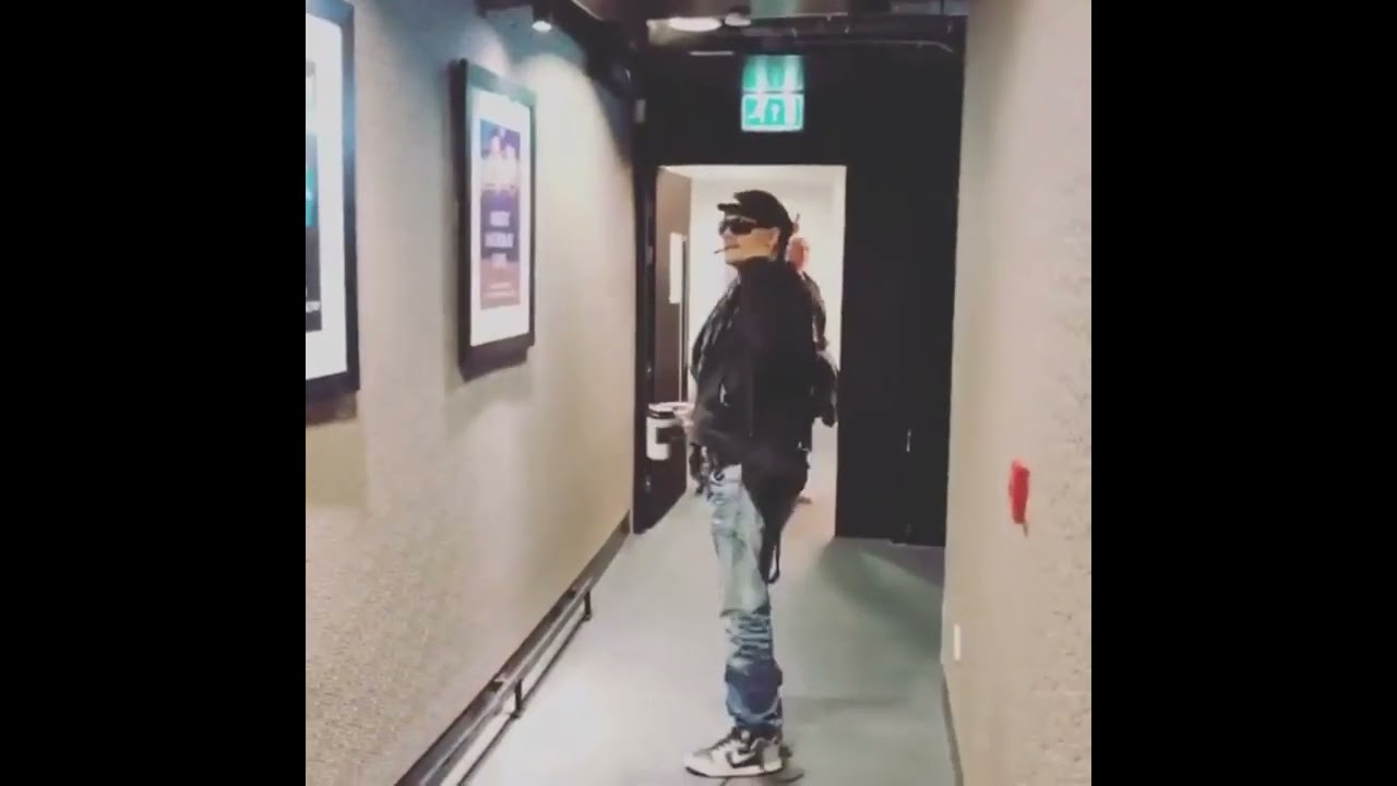 2018 06 20 Johnny Depp -  I Can't Take It Anymore  - Backstage