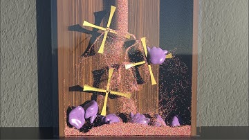 A Hybrid Material Point Method for Frictional Contact with Diverse Materials