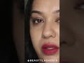 Lisa Eldridge Velvet Bloom Lipstick Lip Swatch | Pigmented lips | Indian skintone