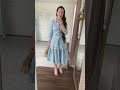 Honeybees & Hydrangeas Dress Try On