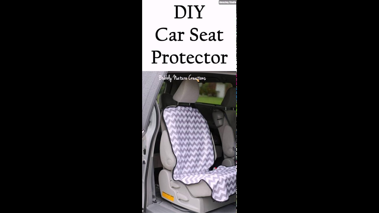 DIY Car Seat Protector YouTube