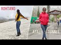 Rohtang Pass and Atal Tunnel from Manali in 4K | Route | Part-1| Himachal Travel