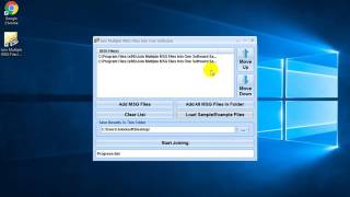 How To Use Join Multiple MSG Files Into One Software screenshot 1