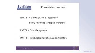 SurfON Study SIV Training