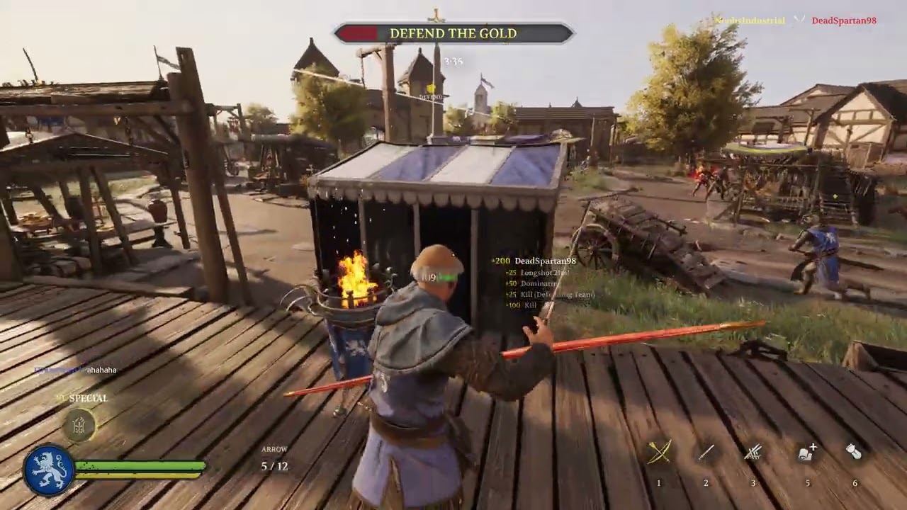 3rd person Archer Gameplay (41-1) | Magic Arrows | Chivalry 2