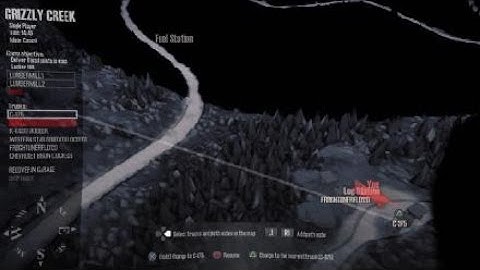 MudRunner part one getting to the log station