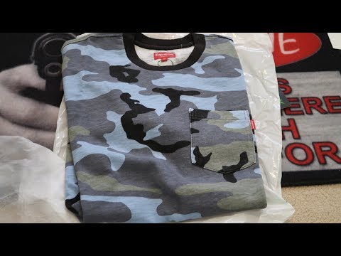 supreme pocket tee ss18