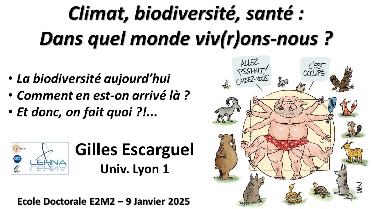 Climat, biodiversité, santé : dans quel monde viv(r)ons-nous ?