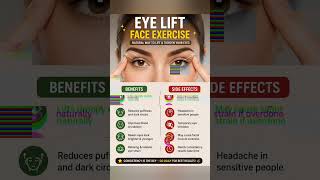 Eye Lift Face Exercise 👀✨ | Natural Way To Lift & Tighten Your Eyes At Home 🔥 #FaceYoga #EyeLift
