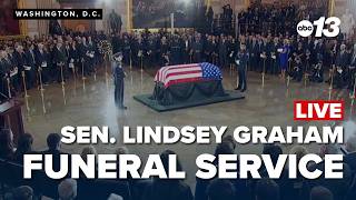 Sen. Lindsey Graham funeral service in Washington, D.C.