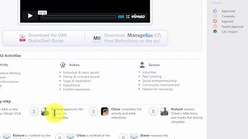 CAS and EE Tutorial on Managebac