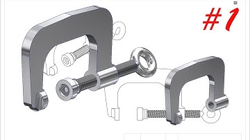 Học inventor cơ bản: Vẽ cái kẹp bằng inventor - Part 1