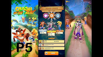 Crash Bandicoot: On the Run! P5 - Turtle Woods - Survival Run