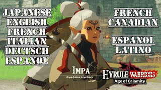 [As Requested] Young Impa All 8 Voices Comparison - Hyrule Warriors: Age of Calamity