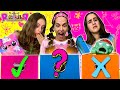 NO ELIJAS EL MATERIAL ESCOLAR INCORRECTO 🎒📚📎✂️✏️ Mystery Box of Back to School Switch-Up Challenge!!