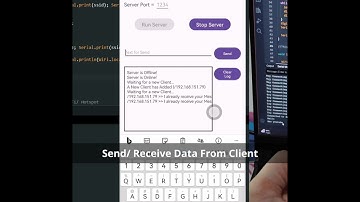 Android - ESP32 : Socket Programming TCP Server Multi Clients - Send Receive Data