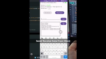 Android - ESP32 : Socket Programming TCP Server Multi Clients - Send Receive Data