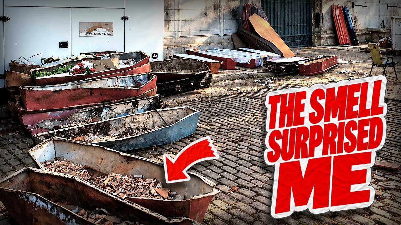 I Snuck Into a Crematorium After Hours… Coffins and Human Remains Dumped Out Back
