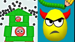 Drwa to Smash Puzzle Game VS Hide Ball Brain Teaser Logic Puzzle Games || Gameplay Walkthrough