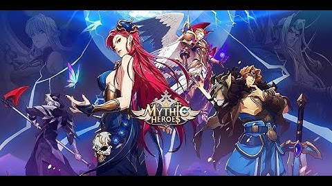 Mythic Heroes: Idle RPG (Pantheon gameplay, roguelite dungeon, iOS/Android, no commentary)