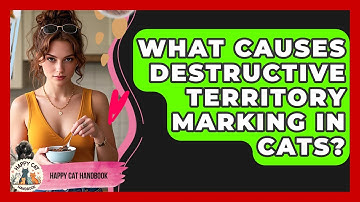 What Causes Destructive Territory Marking In Cats? - Happy Cat Handbook