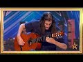 La sensibilit de ce guitariste laisse les juges en larmes  auditions 2  espagne got talent 2019