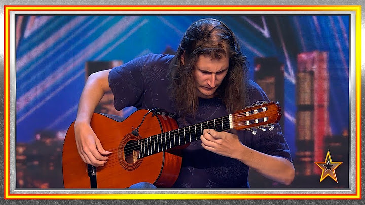 La sensibilidad de este guitarrista hace llorar al jurado | Audiciones 2 | Got Talent España 2019