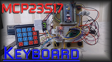 STM32 MCP23S17 KEYBOARD | EXTENDED USE | #41