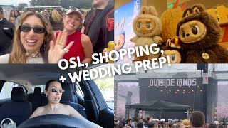 Information Pop Mart shopping spree, Outsidelands, + Wedding prep! (California vlog pt. 2) Update