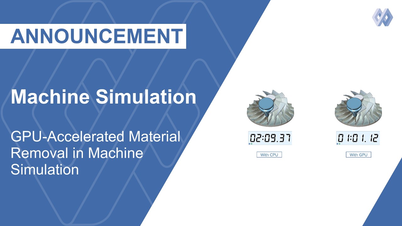Machine Simulation - GPU Accelerated Material Removal - YouTube
