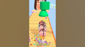 Ice Cream Stack🍨Mobile Gameplay By NextGamer (Android,iOS) Level 1