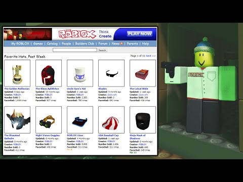 THIS WAS THE OLD ROBLOX CATALOG.. 