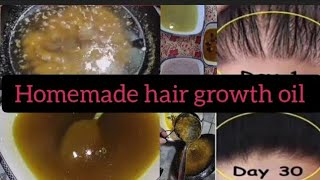 How To Grow Long and thicken Hair Naturally and Faster | Magical Hair Growth Oil 100% Works|