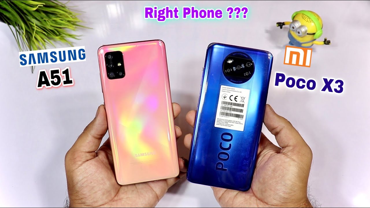 Samsung A51 Vs Xiaomi Poco X3