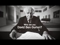 History - Israel's 1st Prime Minister Ben Gurion