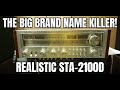 The big brand name killer.  This is a mini monster of a Receiver. Realistic STA-2100D