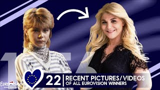 Recent pictures and videos of all Eurovision winners